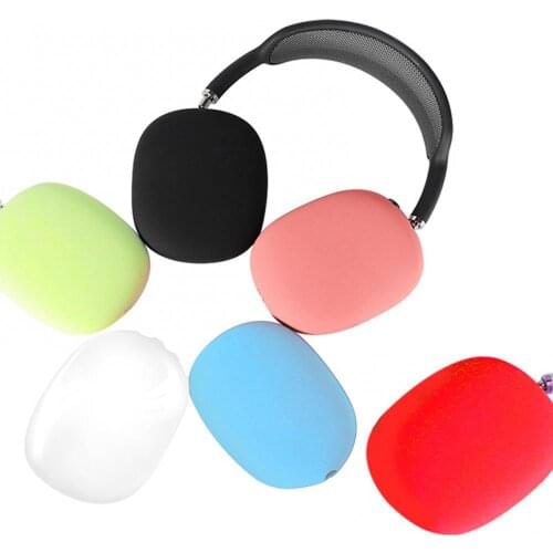 Practical Headset Case Anti-drop Silicone Wireless Bluetooth Headphones Protective Cover for Airpods max чехол на аирподс