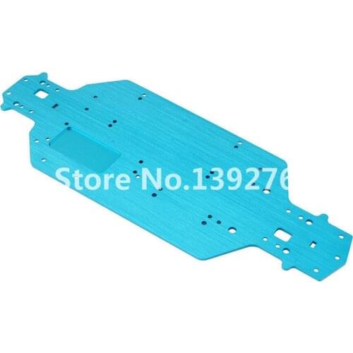 RC HSP 1/10 Scale Models Upgrade Aluminum Chassis 03001 03602 R/C Remote Control Car 94123 94103 RedCat Himoto FLYING FISH XEME