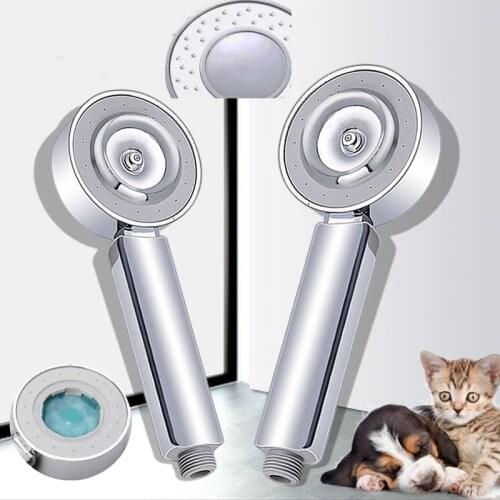 Pet Dog Cat Shower Bath Sprayer Japanese Shower Tool Pressurized Water Automatic Soap One Key to Turn Off Water Shower Nozzle