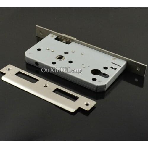 1PCS Security Door 6072 European Mortise Door Lock Body Lockbody Anti-theft Door Lock Body Gate Room Fire Proof Lock Body