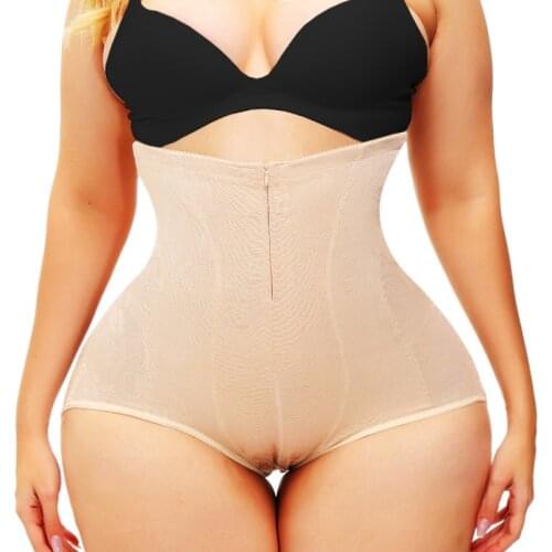Big Lady Plus Size Tummy Control Panties 4XL 5XL Body Shaper High Waist Trainer for Women Dress Underwear Butt Lifter Shaperwear