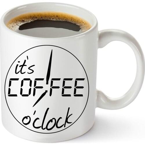 Heat Reactive Change Color Cup of Coffee Gift