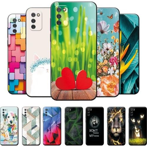 Case For Samsung Galaxy A02S Case For Samsung A02S Love Cute Cover Bumper on Samsung A02S A02 S A 02S Shockproof Silicone Case