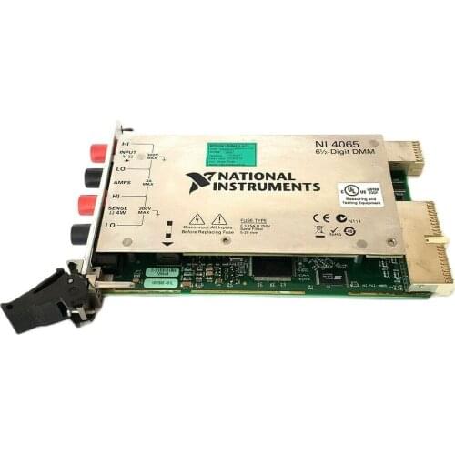 NI PXI-4065 National Instruments Digital Multimeter Card 6-1/2 Digit DMM Used