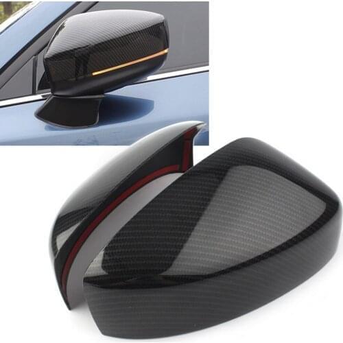 For 2017 2018 2019 Mazda CX-5 ABS Car Rearview Rear View Mirror Cover Trim 2Pcs