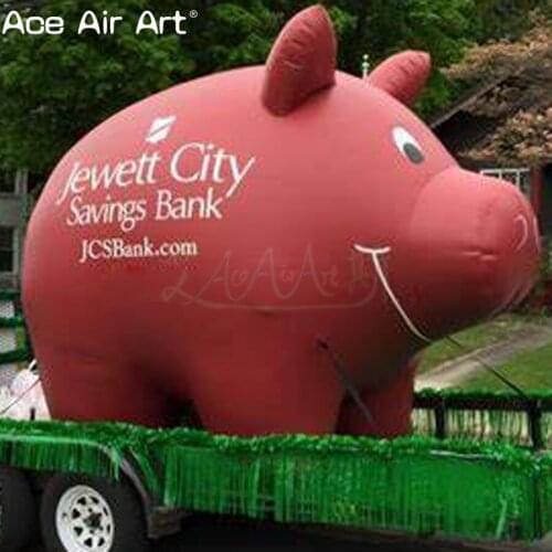 Hot sale pink inflatable piggy ,inflatable piggy bank for event or bank/promotion decoration on sale