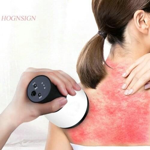 Instrument vibration massage beauty Warm Moxibustion Massager Electric Scraping Instrument Vibration Massage Tongyang Cans