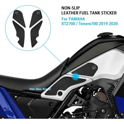 Motorcycle waterproof and non-slip fuel tank left and right side protection stickers for YAMAHA T700 Tenere 700 XTZ700 2019 2020