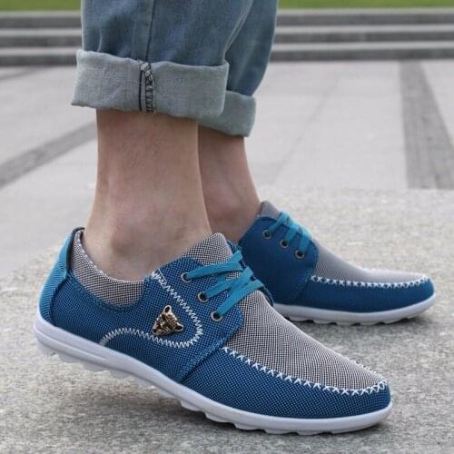 2019 Selling Men Casual Shoes Big Size 39-46 Canvas Shoes for Men Driving Shoes Soft Comfortatble Man Footwear ZY-51