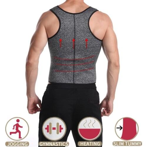 Large Size Mens Abdomen Corset, Velcro Body Sculpting Waist Sealing Sports Waistcoat