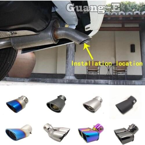 For Chrysler Grand Voager 2011-2019 Car Body Sticks Muffler Exterior Back End Pipe Dedicate Exhaust Tip Tail Outlet Ornament