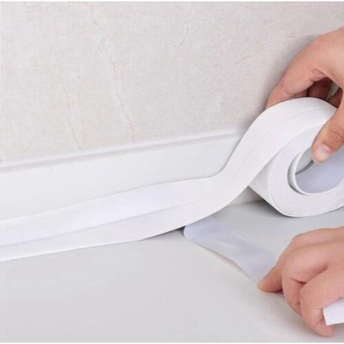 3.2m New Cute Bathroom Kitchen Shower Decoration Waterproof Mould-proof tape Sink Sealing Bath Strip Tape Self-adhesive Plaster