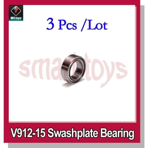 3pcs V912-15 Main Shaft Bearing for WLtoys V912 4CH RC Helicopter Spare Parts