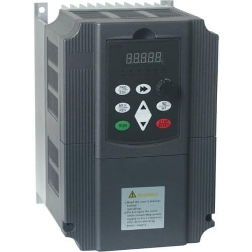 7.5KW Solar VFD Frequency Converter DC 200V-400V to Three-phase 220V Solar Water Pump Inverter with MPPT Control