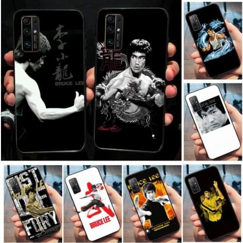 Riccu Chinese Kung Fu Bruce Lee Phone Case for Huawei Honor 20 10 9 8 8x 8c 9x 7c 7a Lite view pro