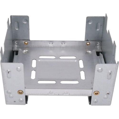 Foldable Mini Camping Stove Solid Fuel Wax Burner Outdoor Picnic Alcohol Stove