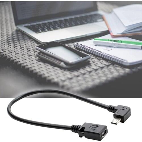 Android Micor USB Data Cable Converter Micro USB Male To Mini USB Female Adapter line Micro USB Smart Device Data Cable Line