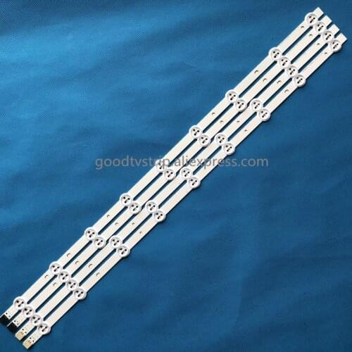 10set=40pcs LED Backlight strip for 32PFL3507 32LM340T 32PHG4900 LE32D1352 LE32H1461 32lm3400 32ls3400 6916L-1030A 1031A