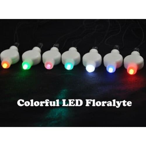 10pcs LED Floralyte Reusable DECORATIVE ACCENTS/ Skylantern parper lantern led Lights White color