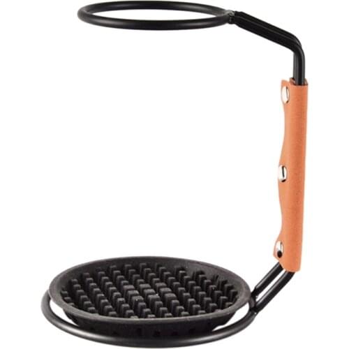 2021 Metal Pour Over Coffee Maker Filter Holder V60 Drip Stand with Silicone Mat Coffee Filter Dripper Stand Rack Support Tea