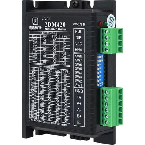 2DM420 two-phase digital 35 42 stepper motor driver instead of 2M420 motor controller