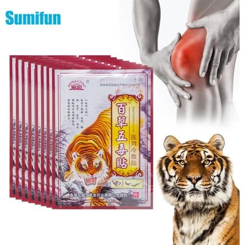 48Pcs Tiger Balm Pain Relief Medical Patch Knee Shoulder Back Waist Arthritis Orthopedic Sticker Herbal Health Care Plaster