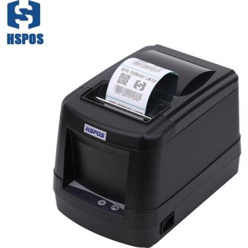 80mm Thermal Barcode & QR code Label Printer Provide Free Software for Design Label Sticker HSL-3200