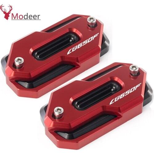 For Honda CB650F CB650 F 2014 2015 2016 2017 2018 CB 650 F 650F Motorcycle Front Brake Reservoir Fluid Tank Cover Caps Protector