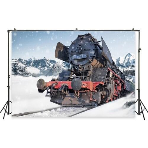 HUAYI Photography Backdrops Christmas Photo Background Christmas Xmas Family Party Decor Banner Studio Photobooth BackdropXT6477