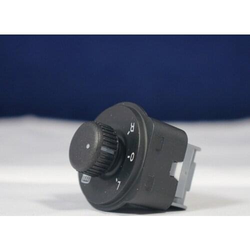 Good Quality for S/koda O/ctavia Car Side View Mirror Knob Chrome 1ZD959565 Rear View Mirror Adjustment Switch