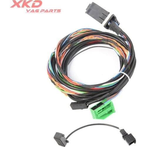 9W2 9W7 Bluetooth Wiring Harness Cable For V-W Golf Je-tta Passat RCD510 RNS510 1K8 035 730 D 1K8 035 730 C