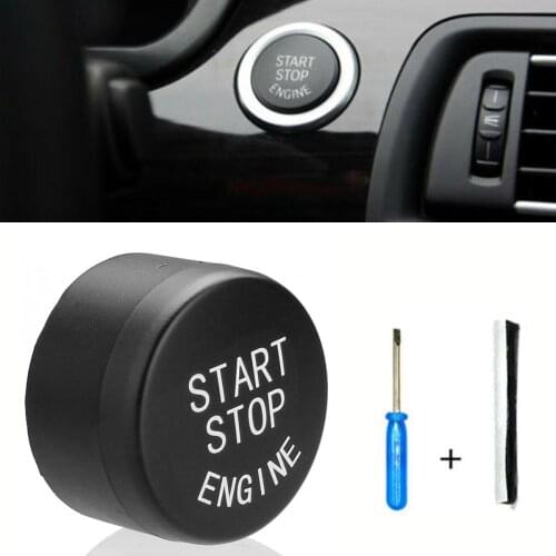 Car Start Stop Engine Button Switch Cover For BMW 5 6 7 Series F01 F02 F10 F11 F12 F13 2009-2013 Auto Styling Accessories