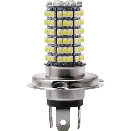 H1 H3 H4 H7 H8 H11 9005 9006 Led Bulb for Fog Lights 3528 120SMD White DC 12V Motorcycle Headlight Tail Lamp