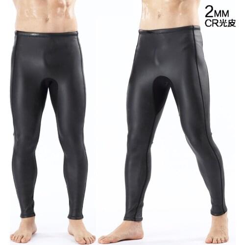 2MM PU SCuba Neoprene Wetsuits Pants Thicker Waterproof Snorkeling Surfing Swim Trousers Triathlon Spearfishing Rash Guard Pants