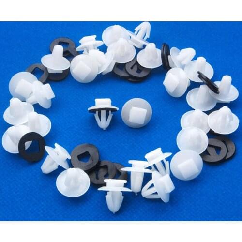 20x Door Panel Moulding Nylon Retainer Fastener 62955-20020 Clip For Toyota Vibe Corolla Supra Tercel Prizm MR2 Pickup 1983-2010