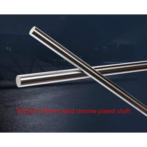 3D printer rod shaft WCS 16mm linear shaft length 550mm chrome plated linear guide rail round rod shaft 1pcs