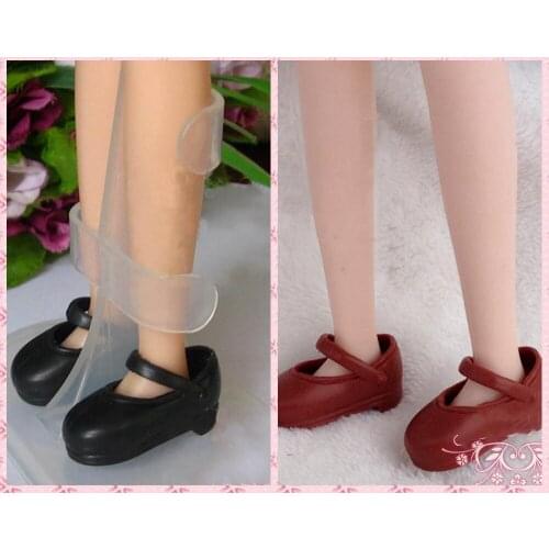 2pairs/lot Casual Shoes For Blythe Dolls 1/6 Flat Shoes For Licca Azone Doll Mini Shoes For 1/6 BJD Dolls Accessories