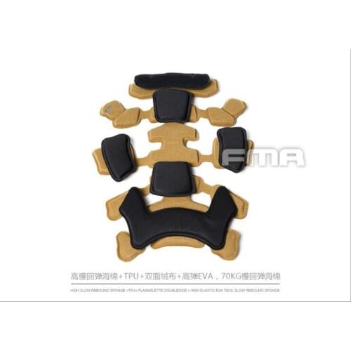 2018 FMA New Tactics MT helmet sponge protection pad fleece high-elastic TB1275