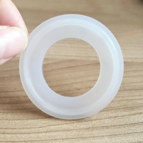 5 PCS Fit 57mm 2.25" Pipe OD 2.5" Tri Clamp Sanitary Silicon Sealing Gasket Strip Homebrew For Diopter Ferule Fitting
