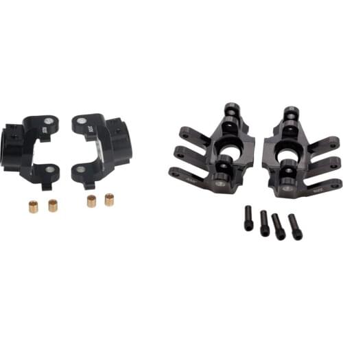 Aluminum steering hub carrier for Axial 1/10 RBX10 Ryft 4WD Scale Rock Bouncer - AXI03005rc car parts