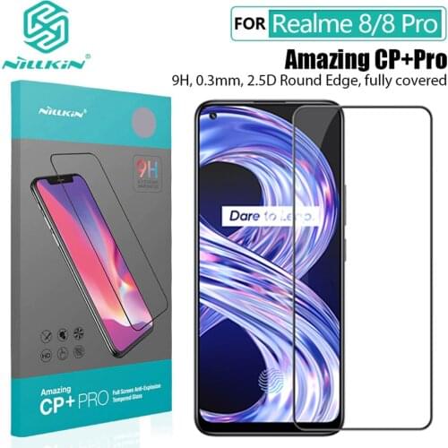 For Realme 8 Pro Tempered Glass NILLKIN CP+ Pro H+Pro Anti-Explosion 9H Screen Protector for OPPO Realme8 Pro Glass