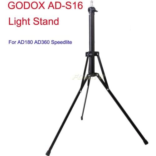 Godox AD-S16 Low Location Flash Terminal 1/4''&3/8'' Flash Light Stands For WITSTRO AD180 AD360 Speedlite