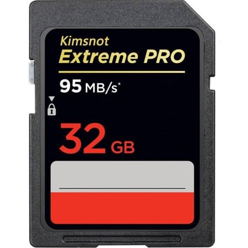 Kimsnot Extreme Pro 633x 32GB SDHC Card 256GB 128GB 64GB 16GB SD SDXC Card Memory Card Class10 High Speed 95MB/s For Canon Nikon