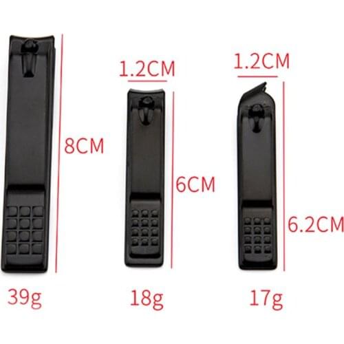 Unisex Stainless Steel Nail Clippers Fingernail Toenail Clipper Nails Cutter Q1FB