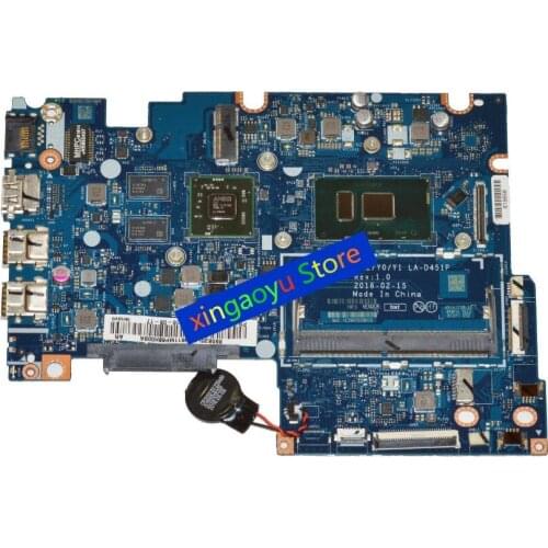 For Lenovo For Flex 4-1570 Laptop Motherboard w/ i7-6500U 2.5Ghz CPU 5B20L46036 LA-D451P Motherboard