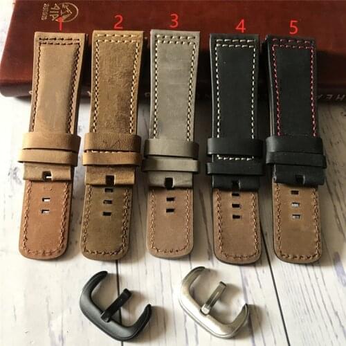 Leather Wristband Fits Seven Fridays M1 P1 P3 S Q Series 28mm Mens Watch Band