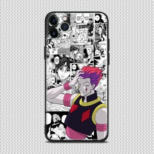 Hunter x hunter hisoka anime For iPhone se 6 6s 7 8 plus x xr xs 11 pro max soft silicone phone case cover shell