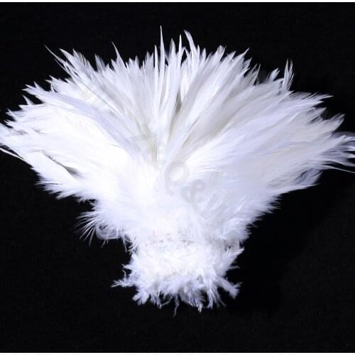 Natural bleached chicken feather 4-6 inches dyed DIY jewelry accessories holiday performance costume skirt decoration