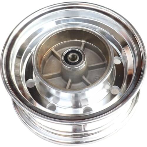 New 8 inch electroplated rim rear 3.0-8 aluminum wheel hub with cover, suitable for monkey bike small monkey motorcycle wheel mo