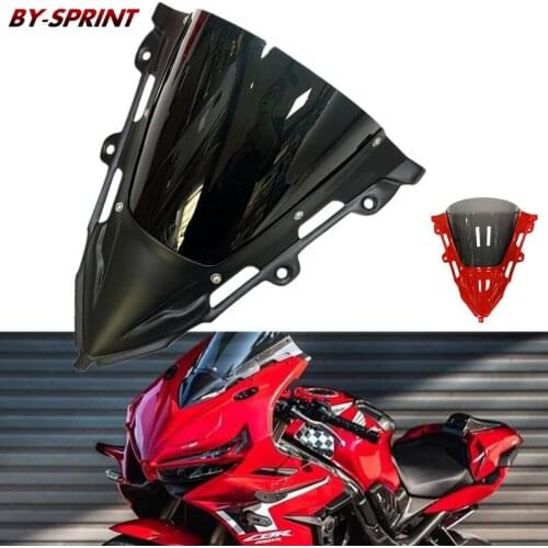 NEW For HONDA CBR650R CBR650 R cbr650r 2019-2020 Motorcycle Accessories ABS Windshield WindScreen Carbon Fiber Visor Viser